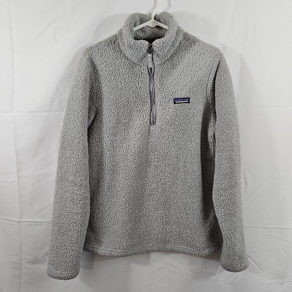 Patagonia Tops - Patagonia Women's 1/4 Zip Pullover Drifter Gray Los Gatos Fleece Size L 25235